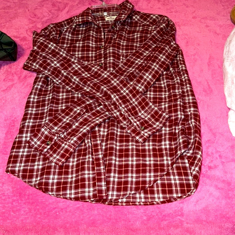 Plaid flannel shirt
